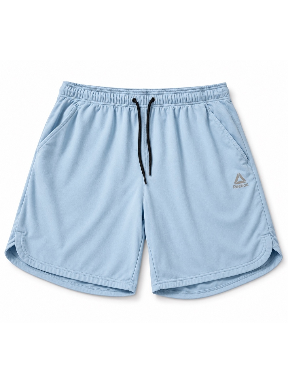Reebok Light Blue Drawstring Athletic Lounge Shorts XL NWOT